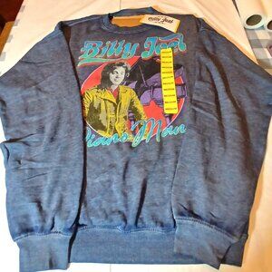 Billy Joel Piano Man Crewneck Sweatshirt Medium NEW with tags
